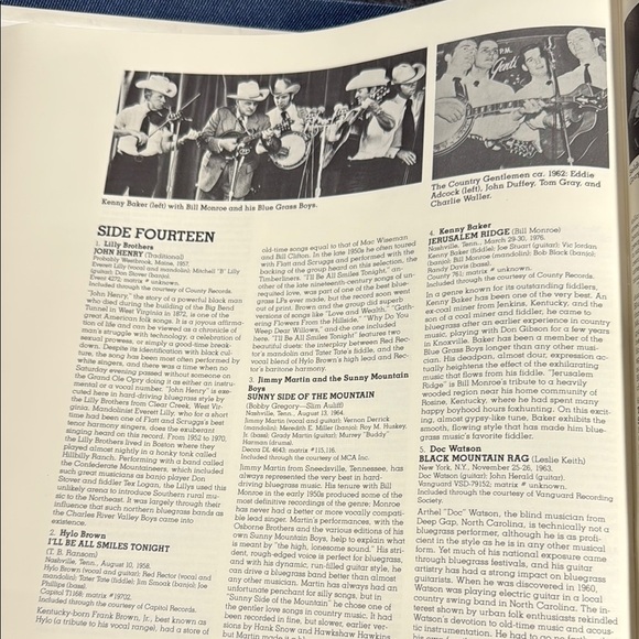 Smithsonian Collection of Classic Country Music Box Set - Picture 8 of 10